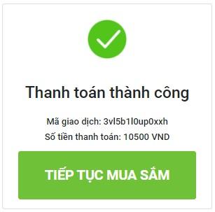 OneFin Payment Gateway redirect về trang callback của merchant